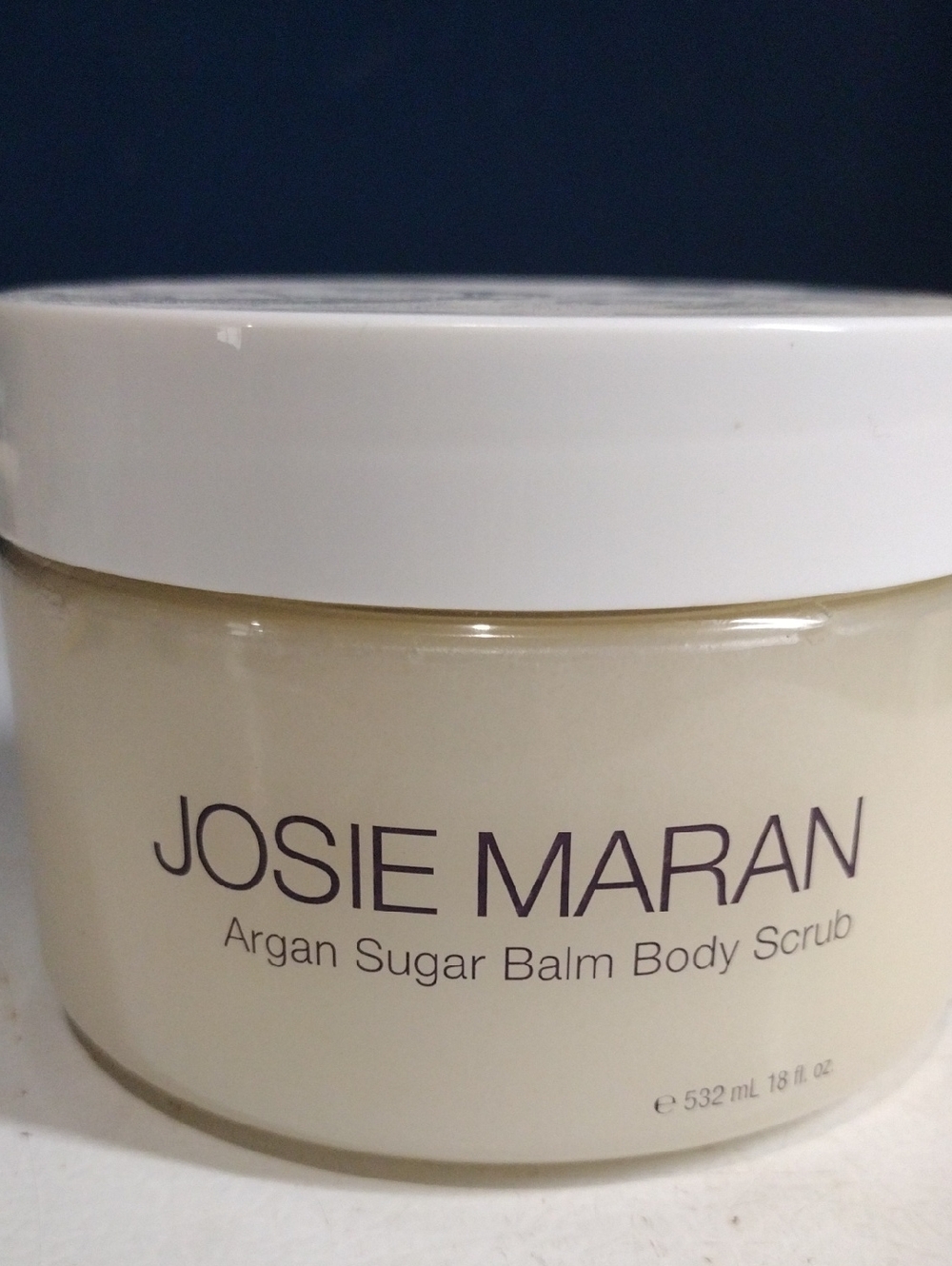 JOSIE MARAN Cream Argan Sugar Balm Body Scrub